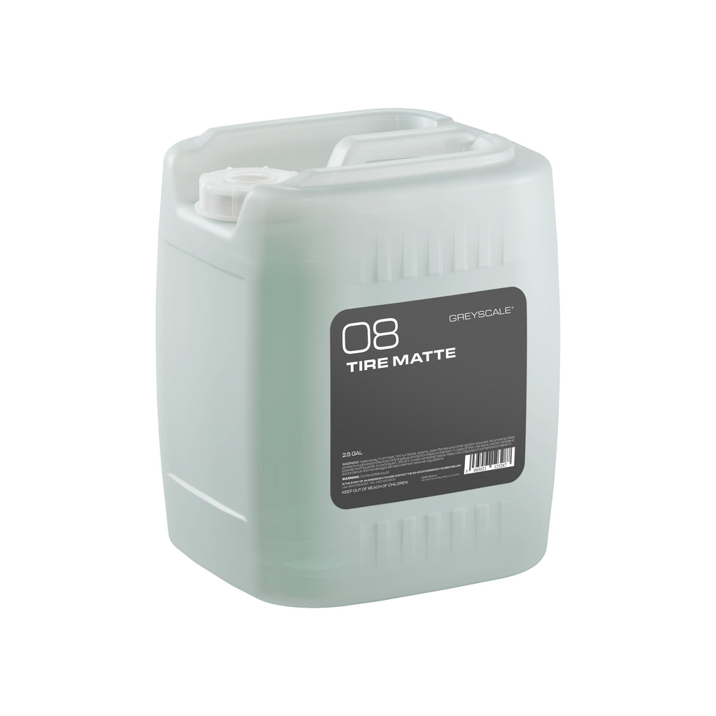 GREYSCALE 08 TIRE MATTE | Natural Tire, Trim, Interior Conditioner
