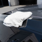 GREYSCALE 350 GSM PLUSH MICROFIBER TOWELS 5-Pack | Edgeless Detail Cloths