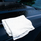 GREYSCALE 350 GSM PLUSH MICROFIBER TOWELS 5-Pack | Edgeless Detail Cloths