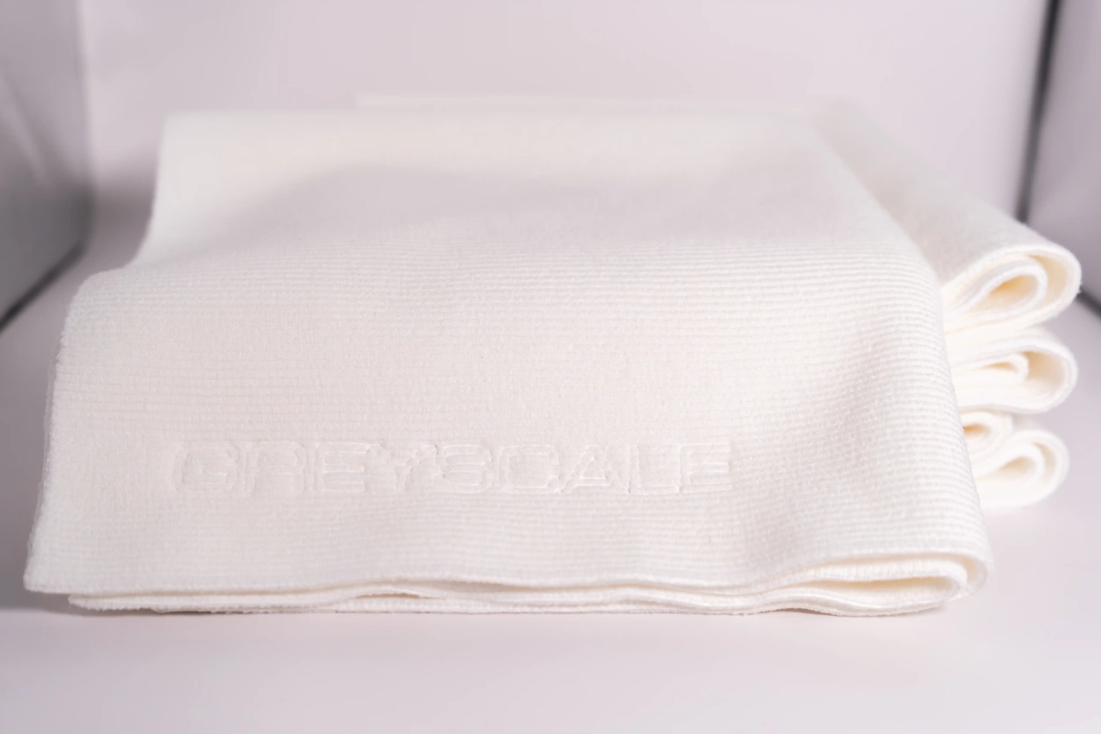 GREYSCALE 450 GSM DENSE MICROFIBER TOWELS 5-Pack | Edgeless Detail Cloths