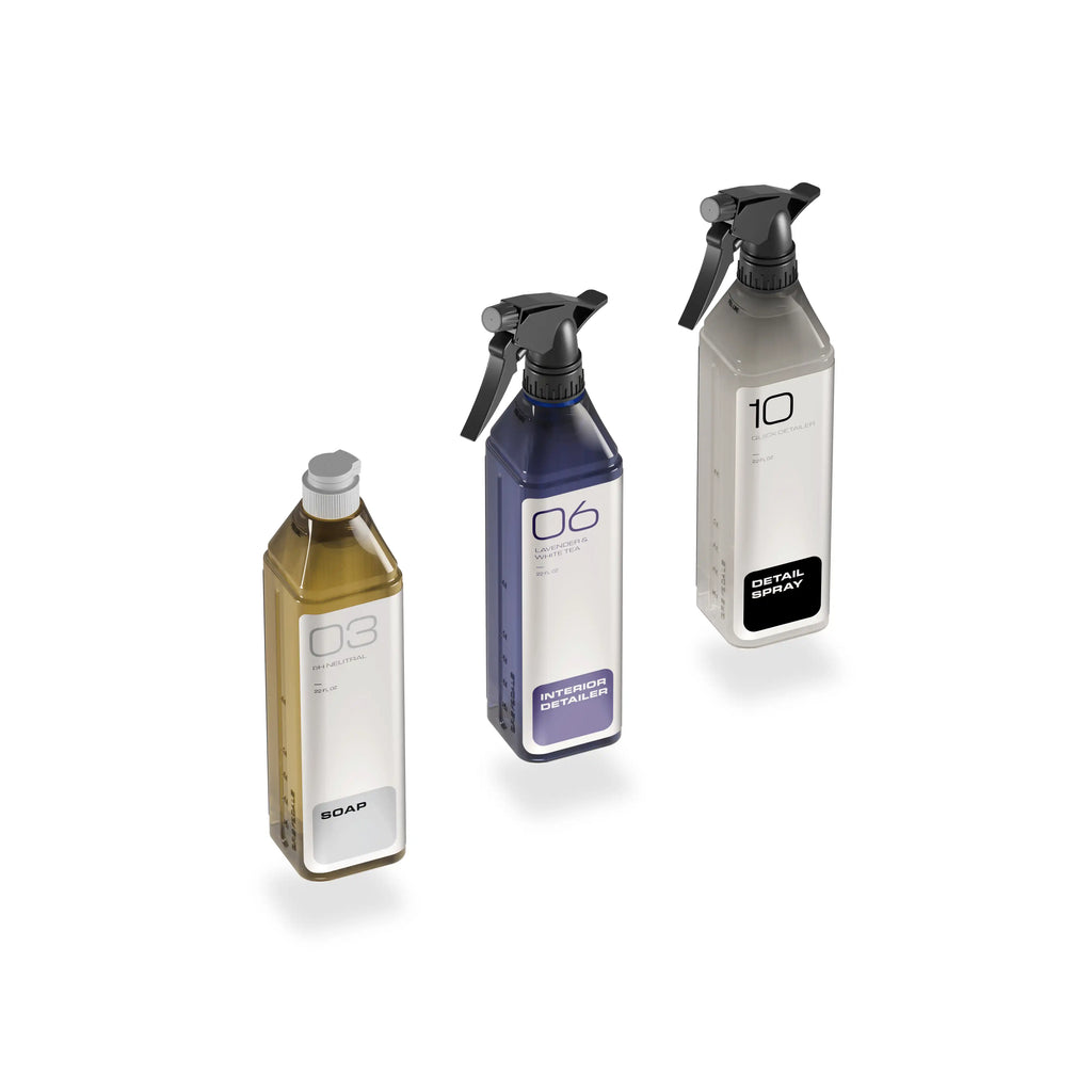 GREYSCALE STARTER Car Detailing Kit | Soap, Interior Detailer & Detail Spray
