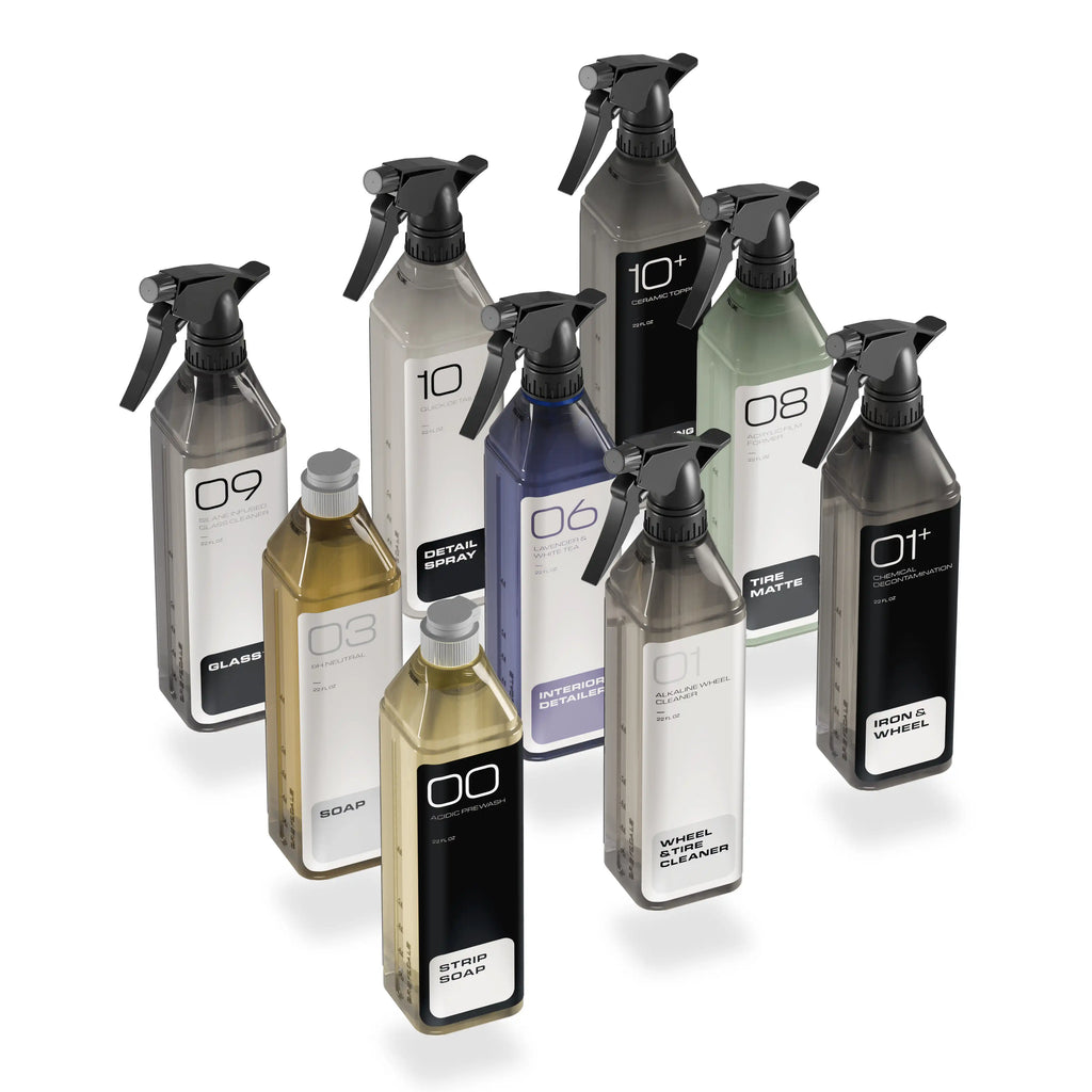 GREYSCALE THE FULL SCALE Complete Car Detailing Kit | Full Liquid System