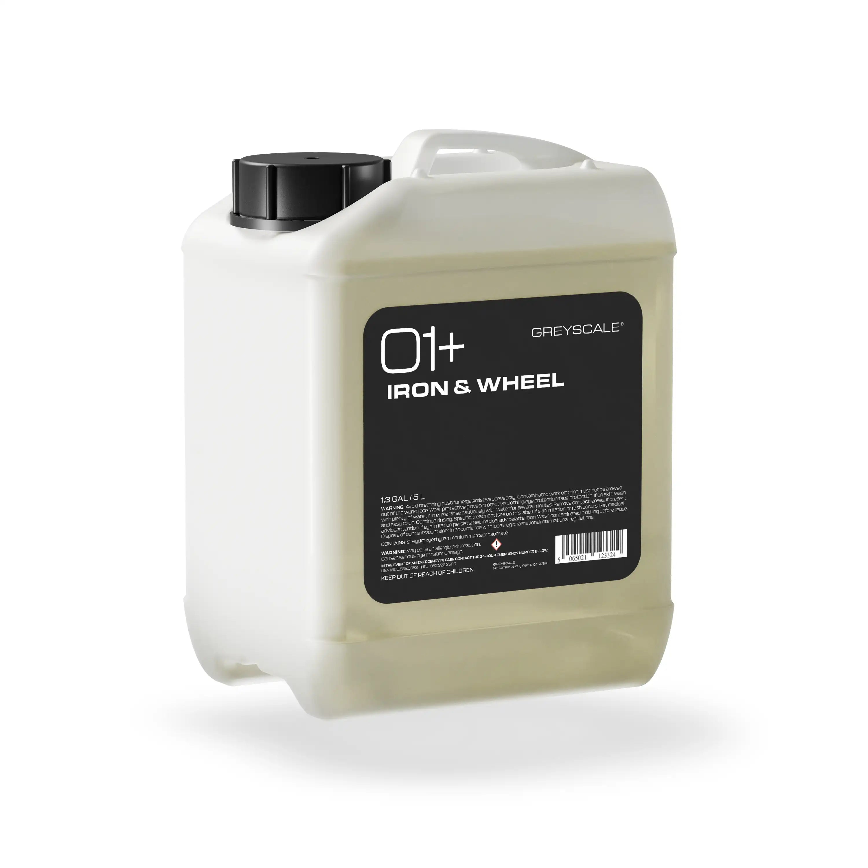 GREYSCALE 01+ IRON & WHEEL CLEANER | pH-Balanced Iron Remover