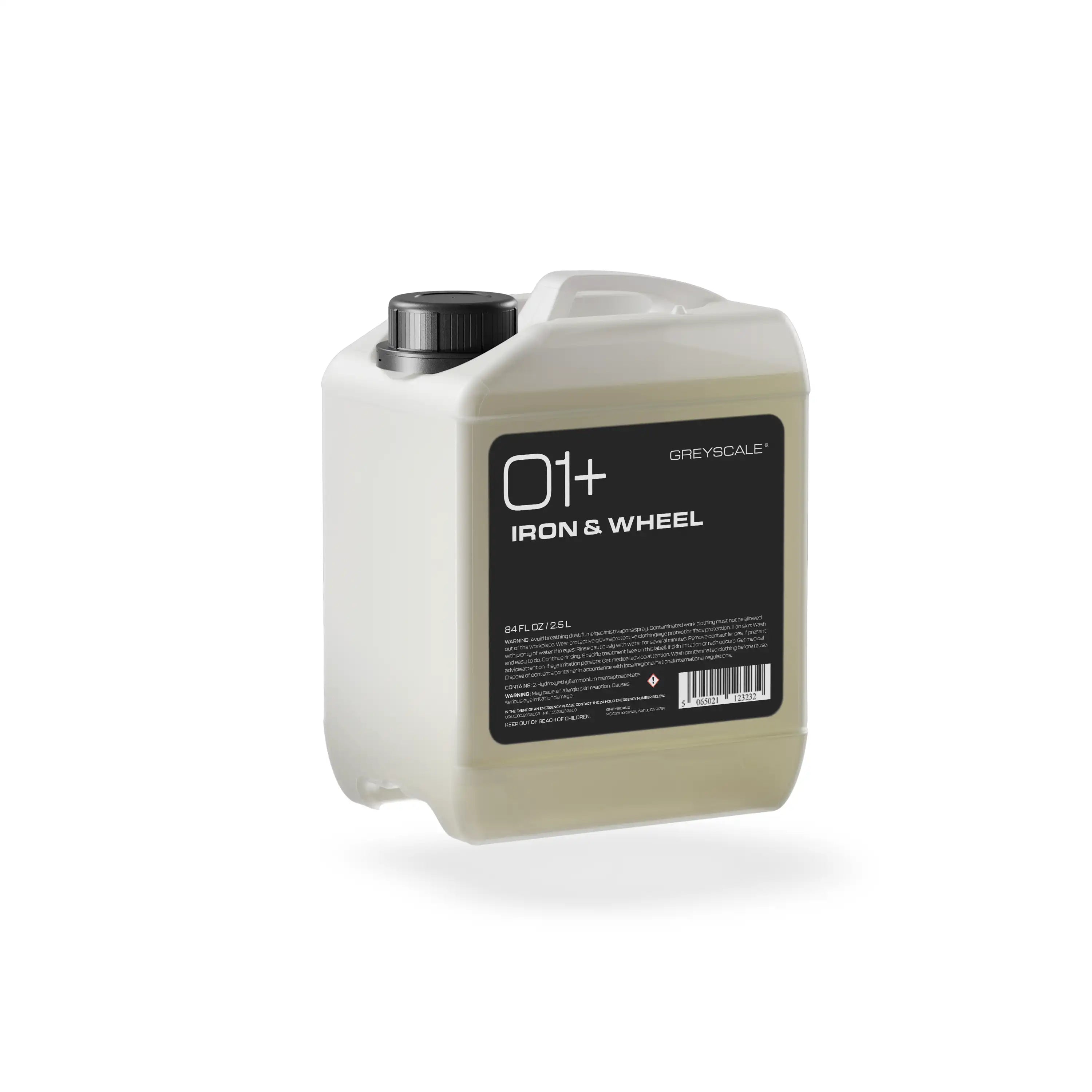 GREYSCALE 01+ IRON & WHEEL CLEANER | pH-Balanced Iron Remover