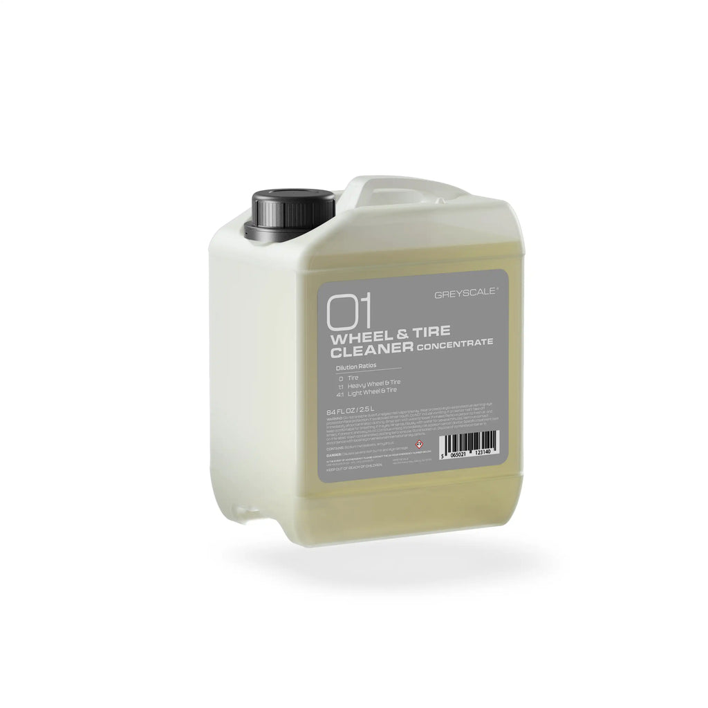 GREYSCALE 01 WHEEL & TIRE CLEANER | Non-Acidic Foaming Wheel Cleaner