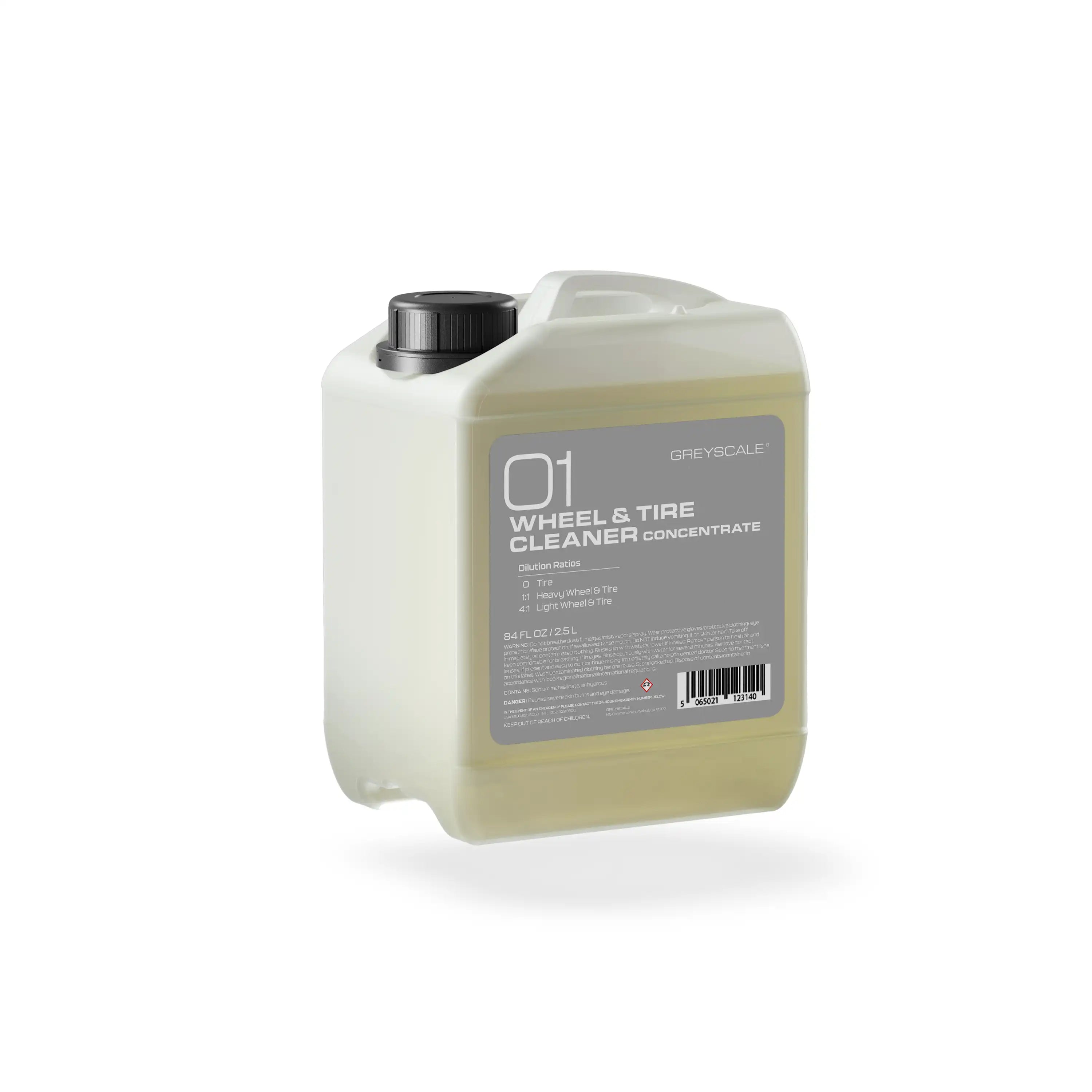 GREYSCALE 01 WHEEL & TIRE CLEANER | Non-Acidic Foaming Wheel Cleaner