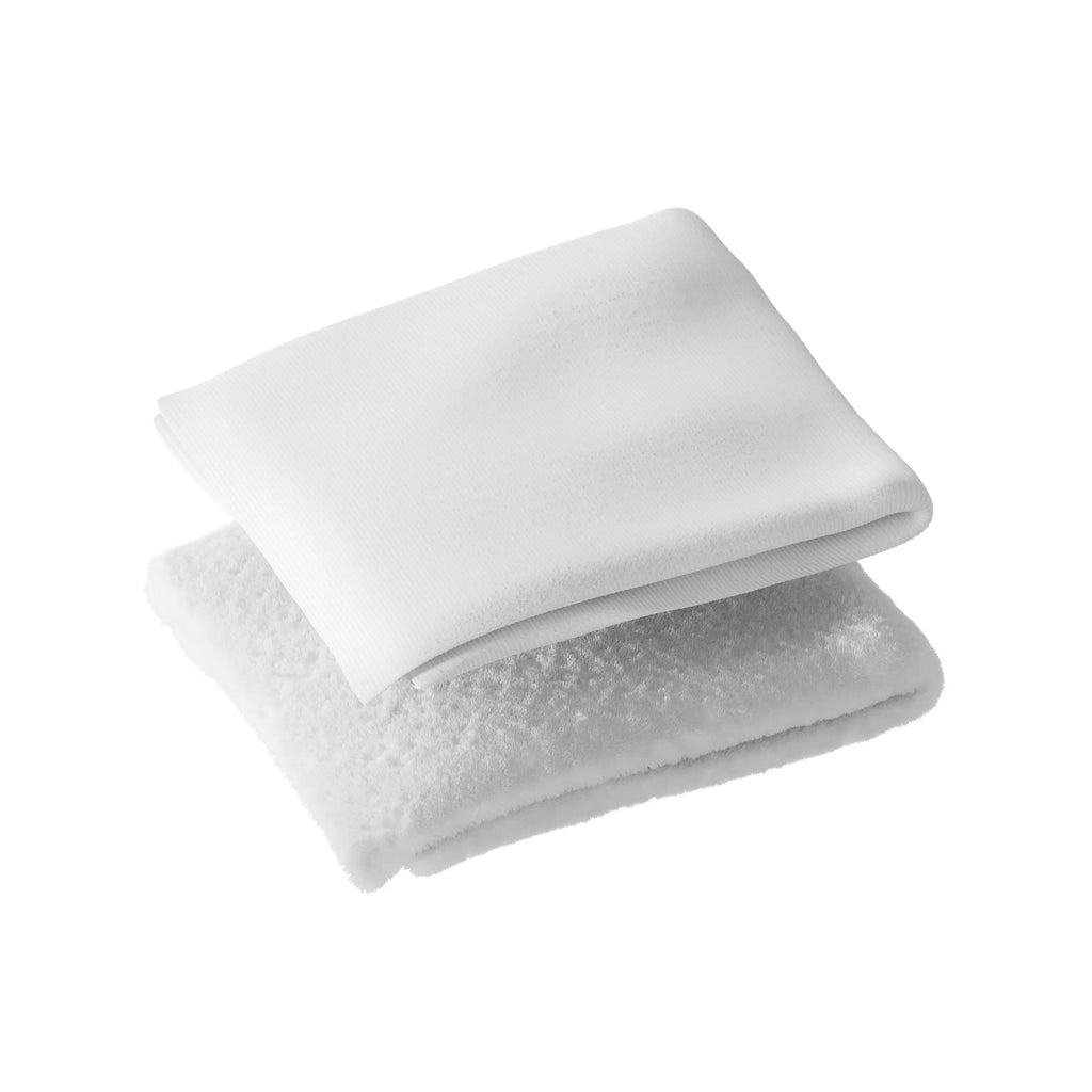 GREYSCALE UFW MICROFIBER TOWELS DUO 10-Pack | 350 & 450 GSM Edgeless