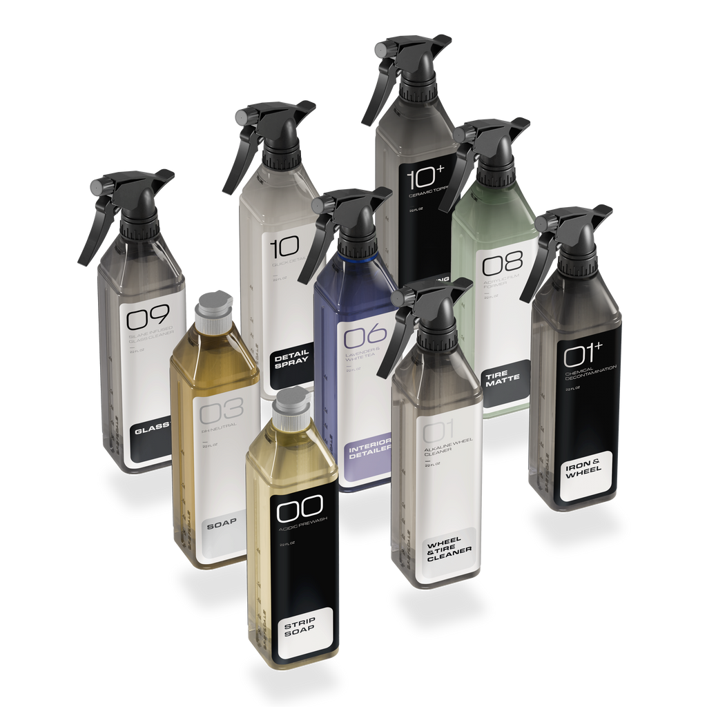GREYSCALE THE FULL SCALE Complete Car Detailing Kit | Full Liquid System