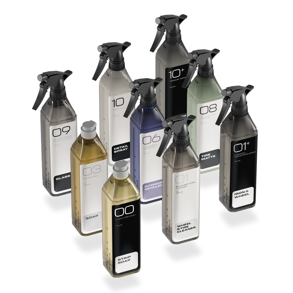 GREYSCALE THE FULL SCALE Complete Car Detailing Kit | Full Liquid System